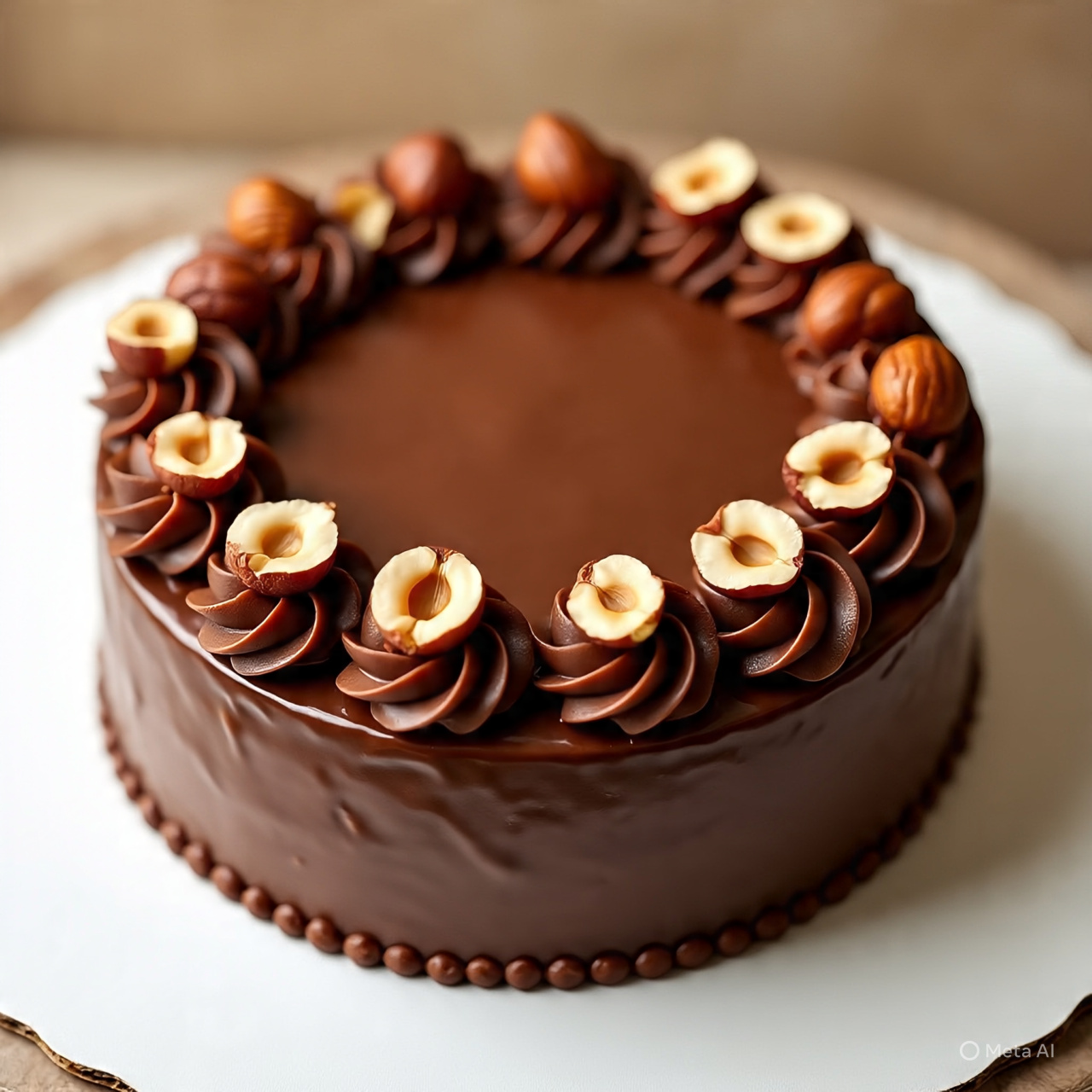 Chocolate Hazelnut Cake